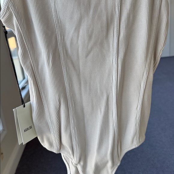 NWT Agolde Elma bodysuit spoon size medium - Picture 4 of 5